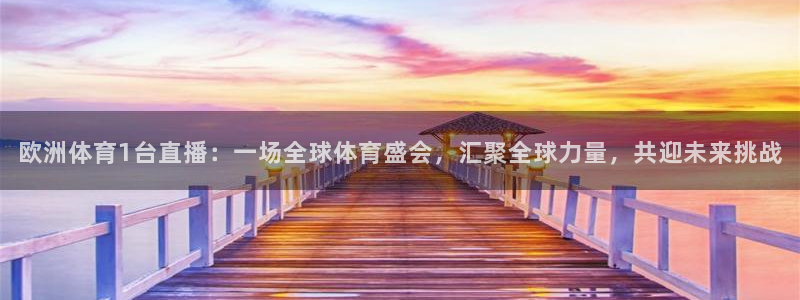 欧洲体育1台直播：一场全球体育盛会，汇聚全球力量，共迎未来挑战